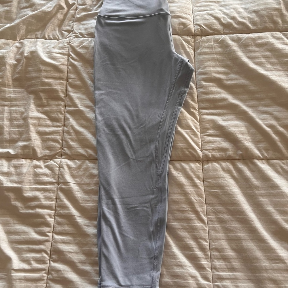 Lululemon Align Leggings. A very light purple color, almost periwinkle